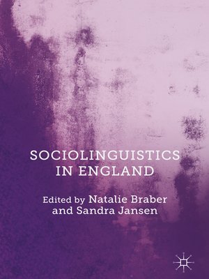 cover image of Sociolinguistics in England